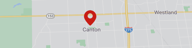 Mobile Google Map of Canton Michigan USA